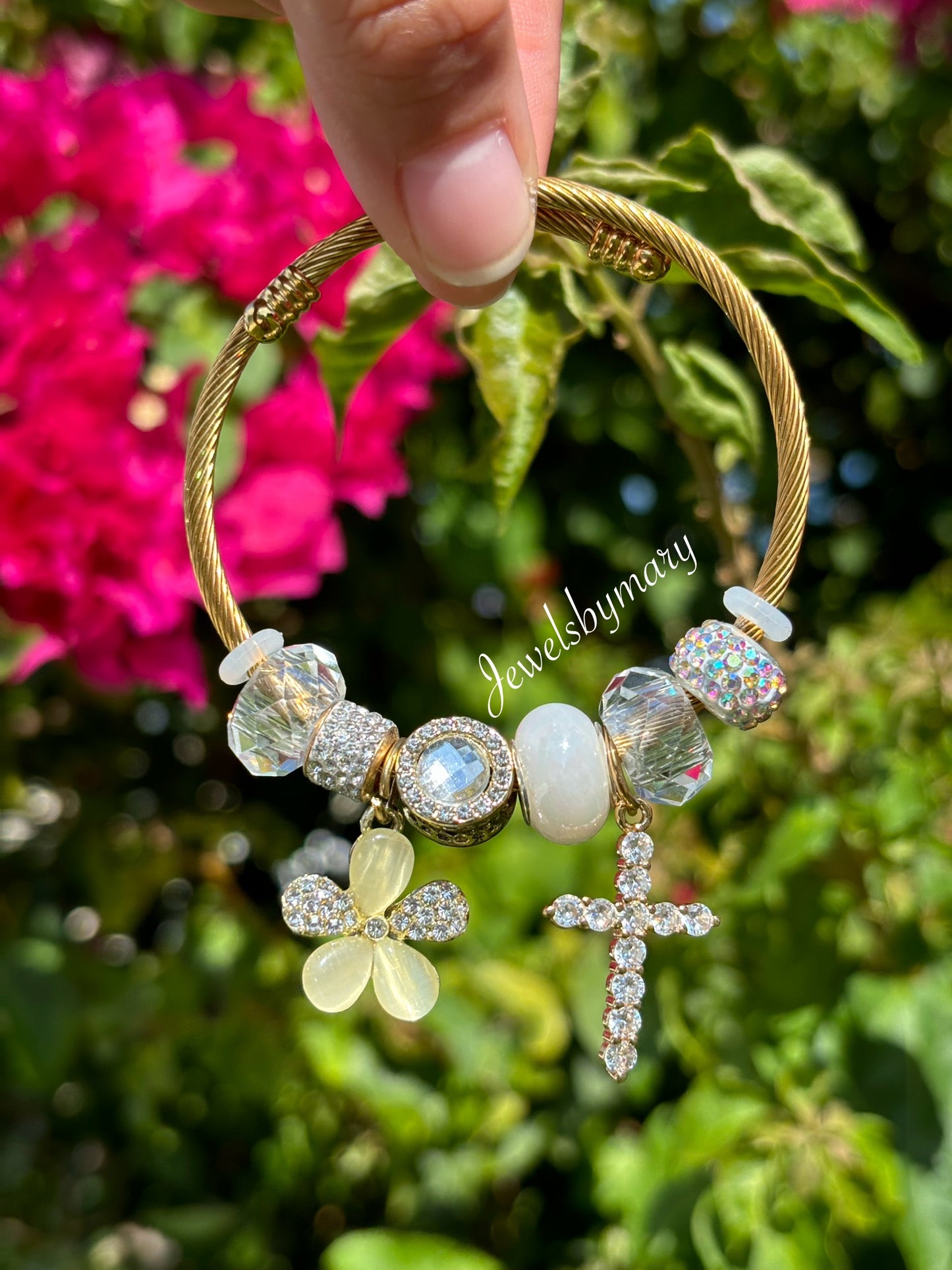 Cross pandora bracelet