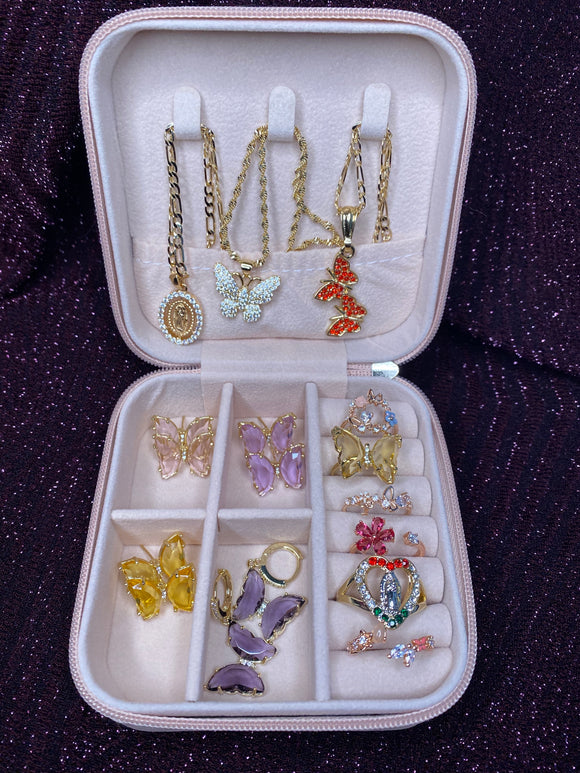 Small jewelry travel box