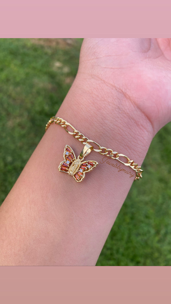 Virgen butterfly bracelet