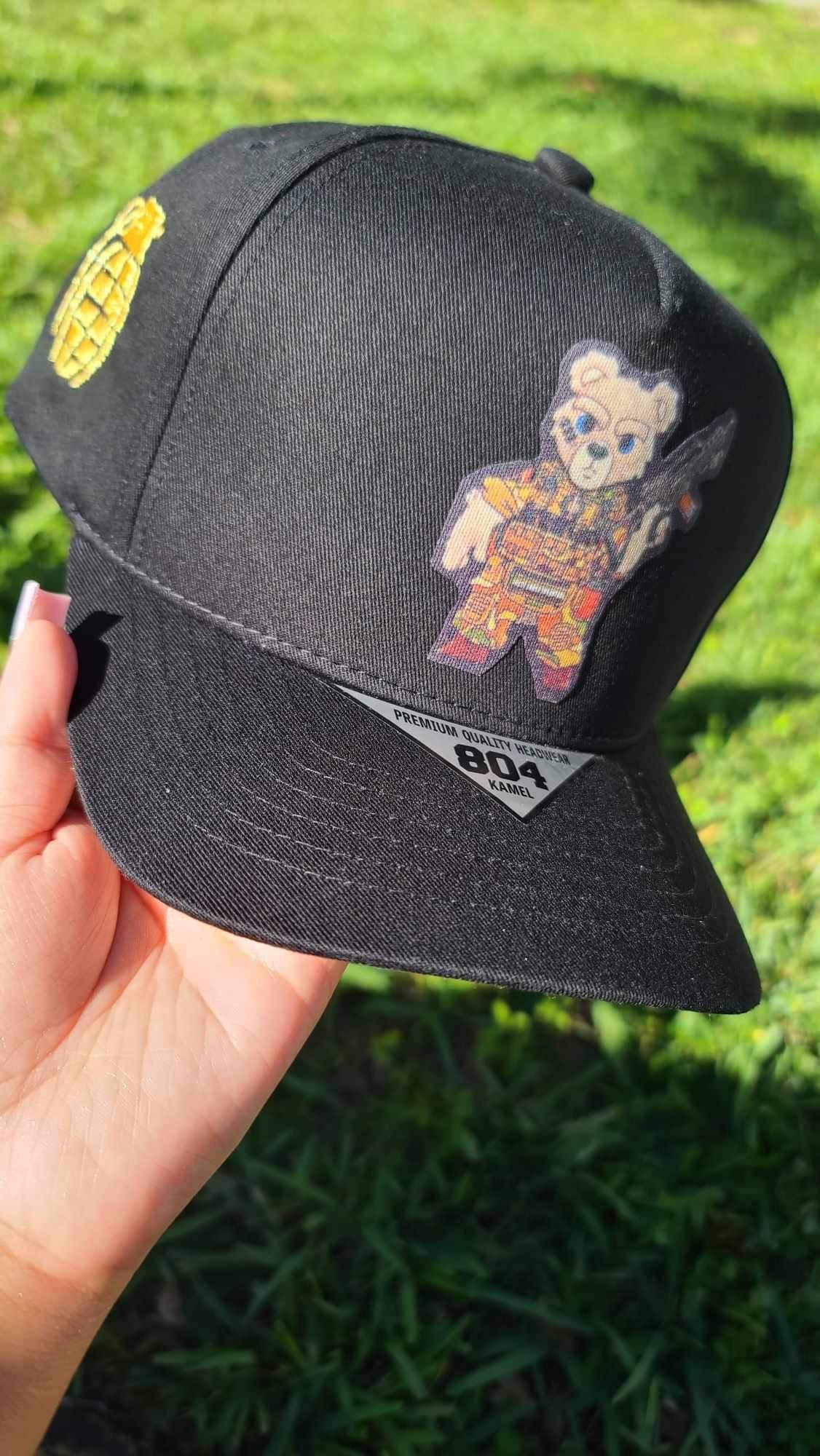 Osito bélico gorra