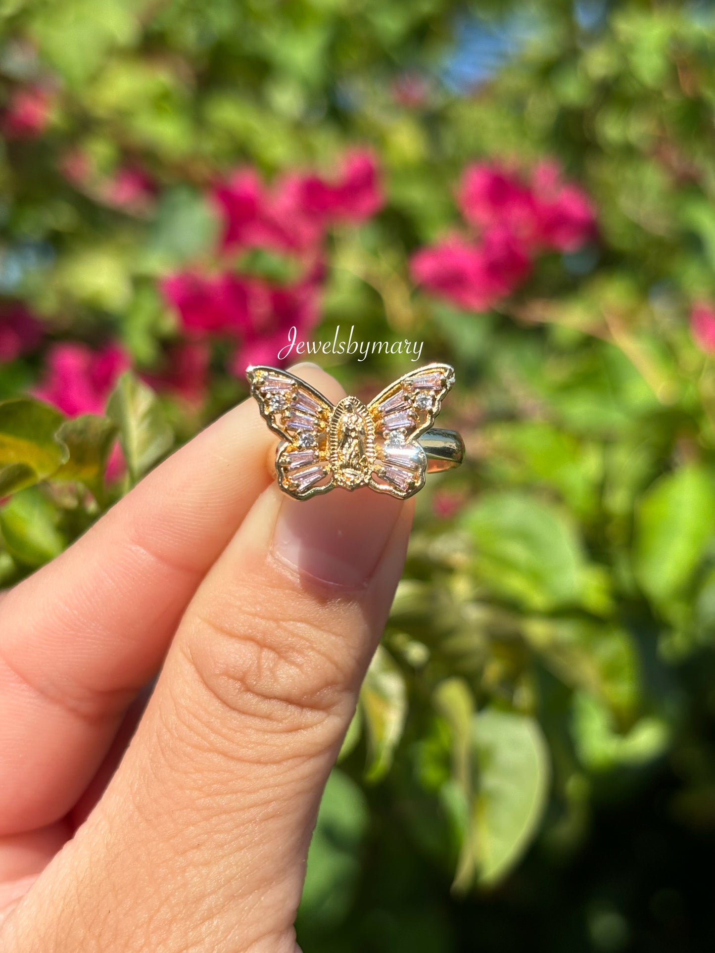 Virgen Mary ring adjustable