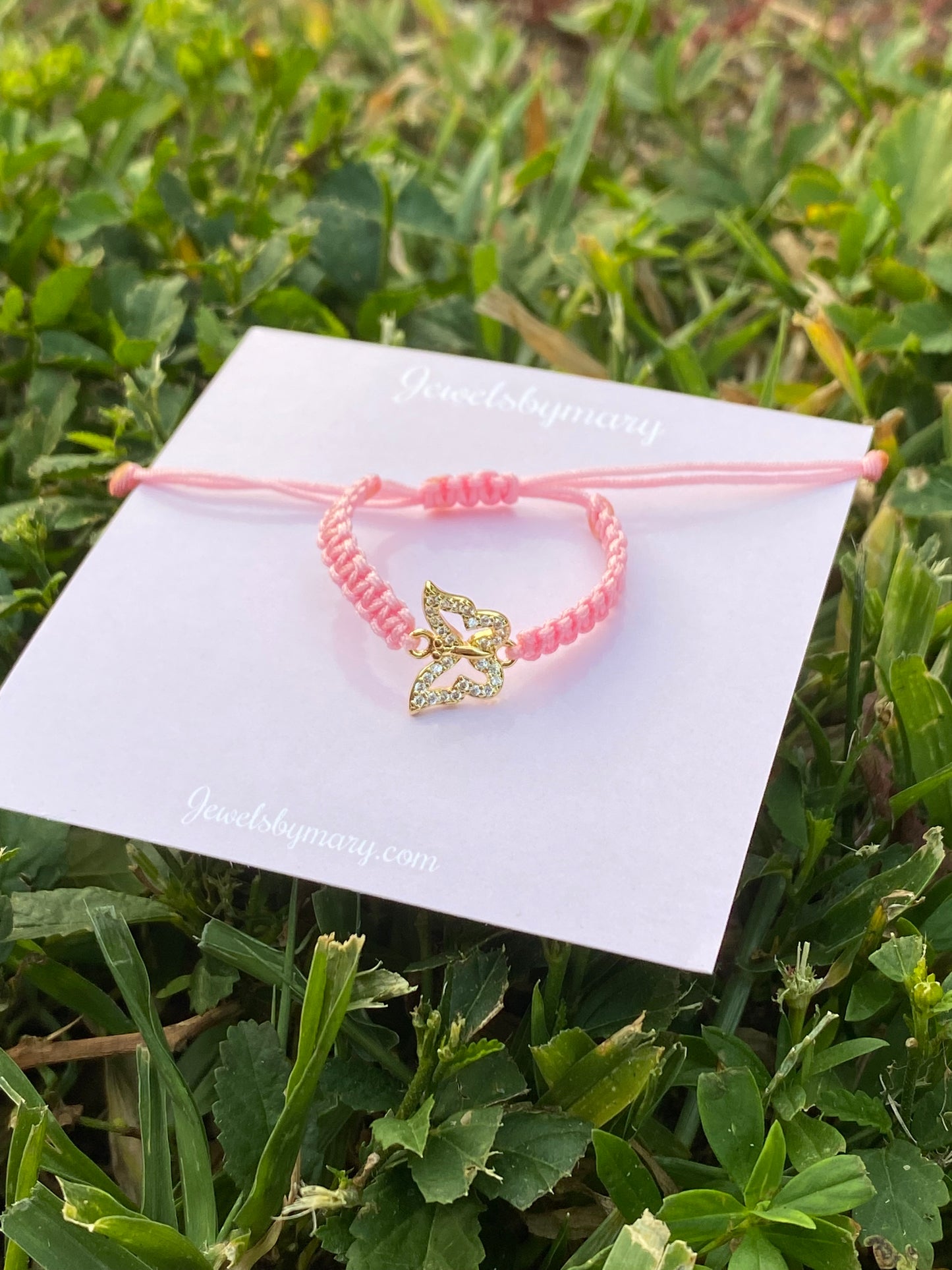 Baby butterfly bracelet