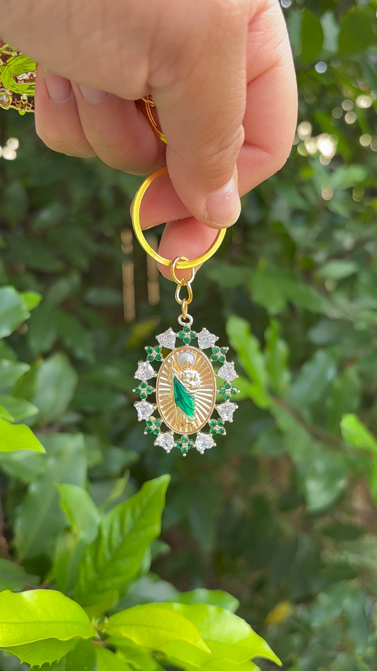 San judas keychain