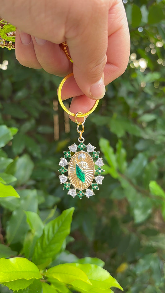 San judas keychain