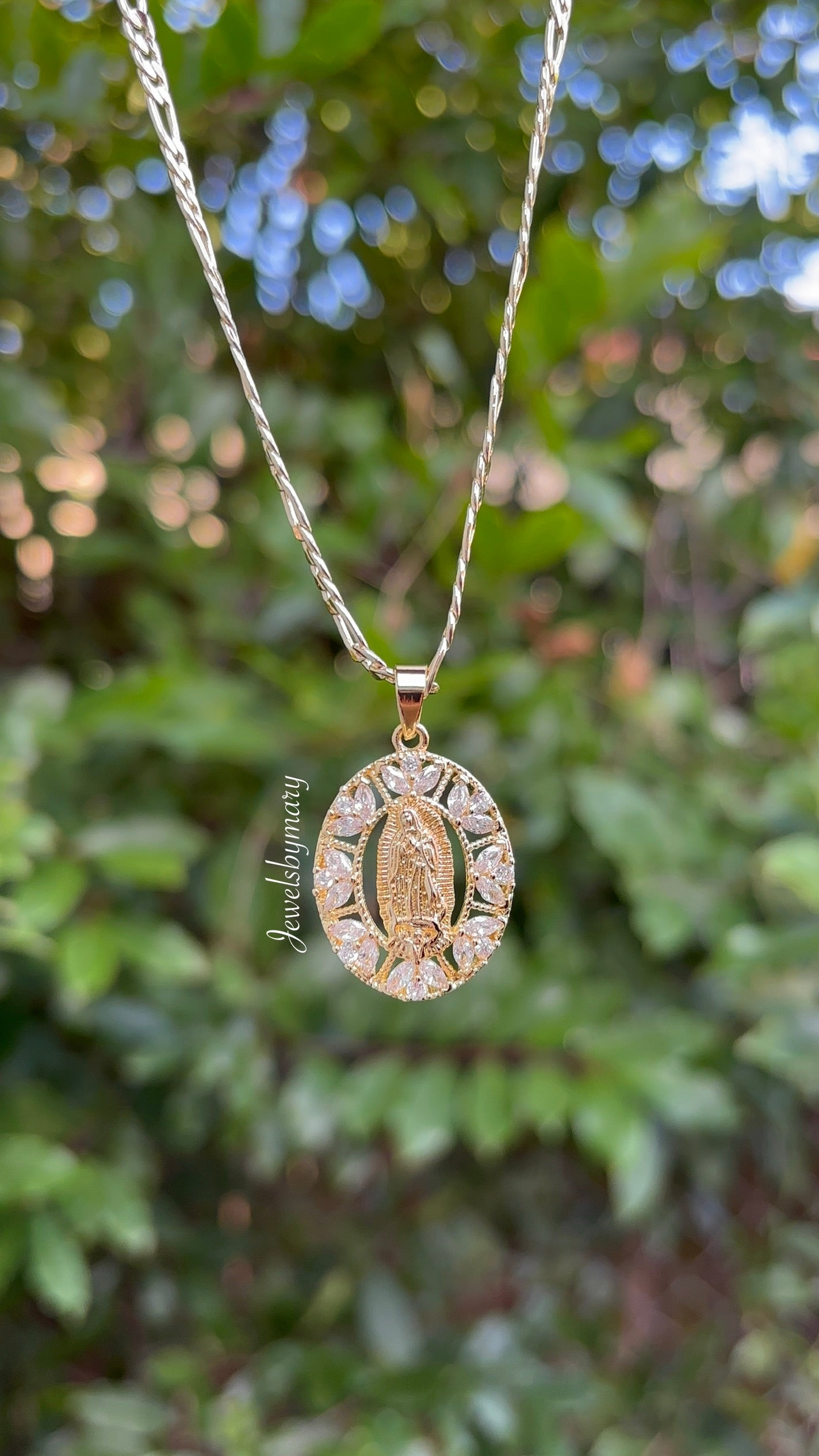 Nuestra señora necklace