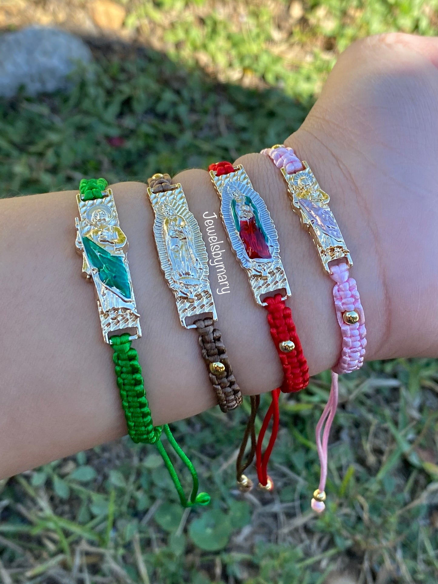 Virgen and san Judas bracelet ( sold separately)