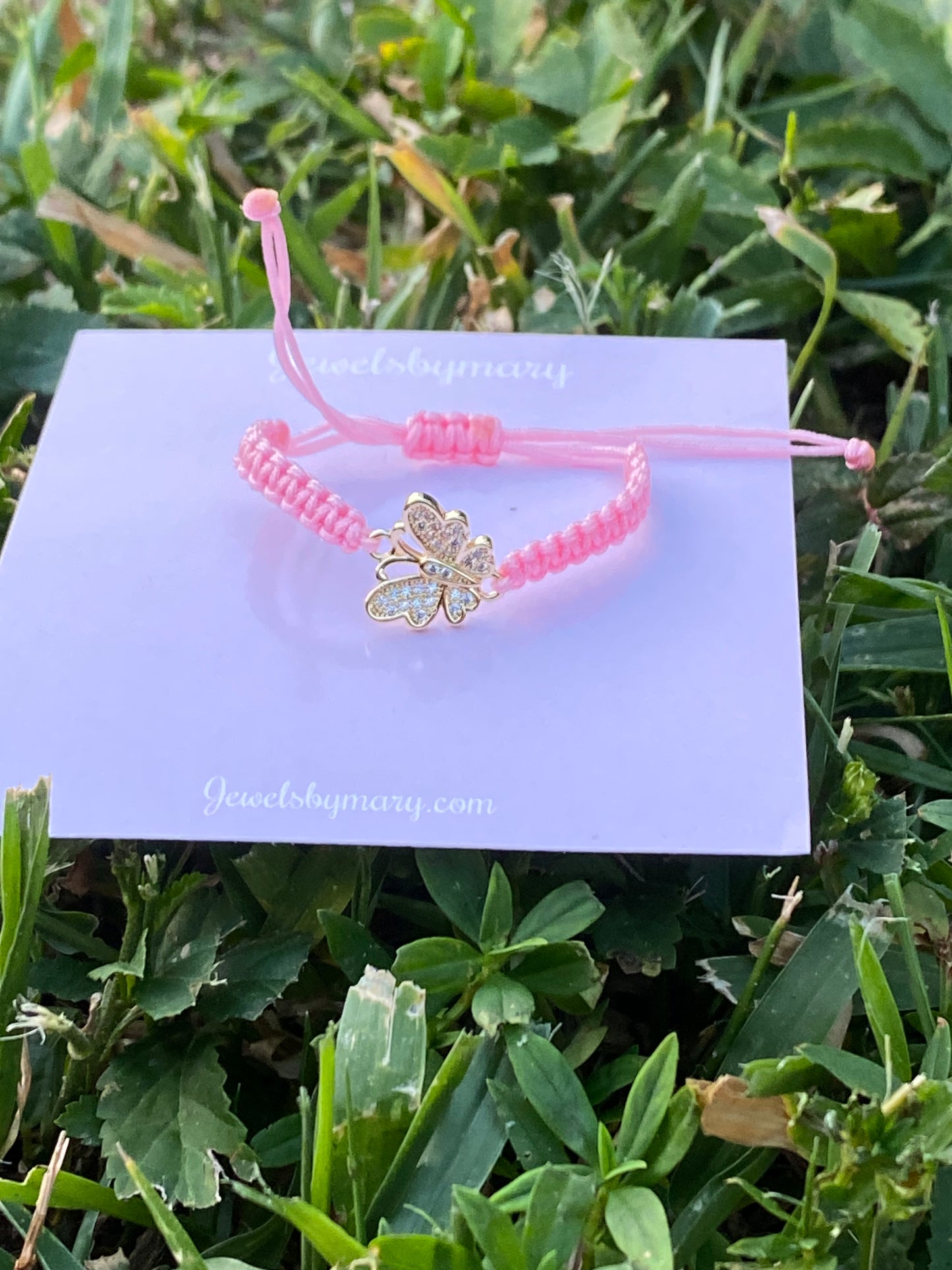 Baby butterfly bracelet