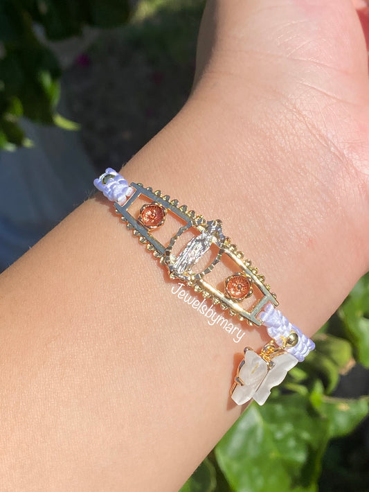 Flower Virgen bracelet