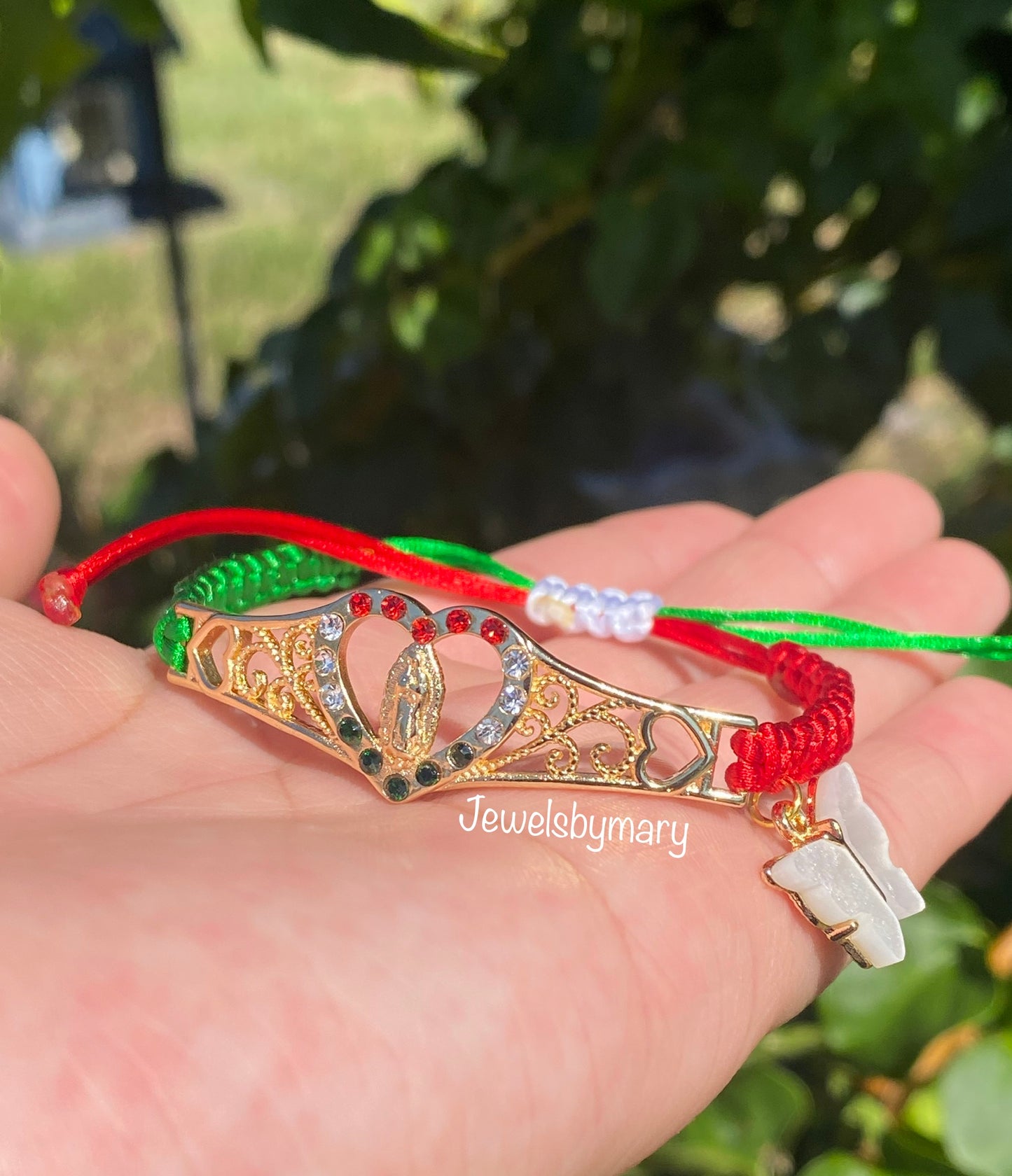 Tricolor Virgen bracelet