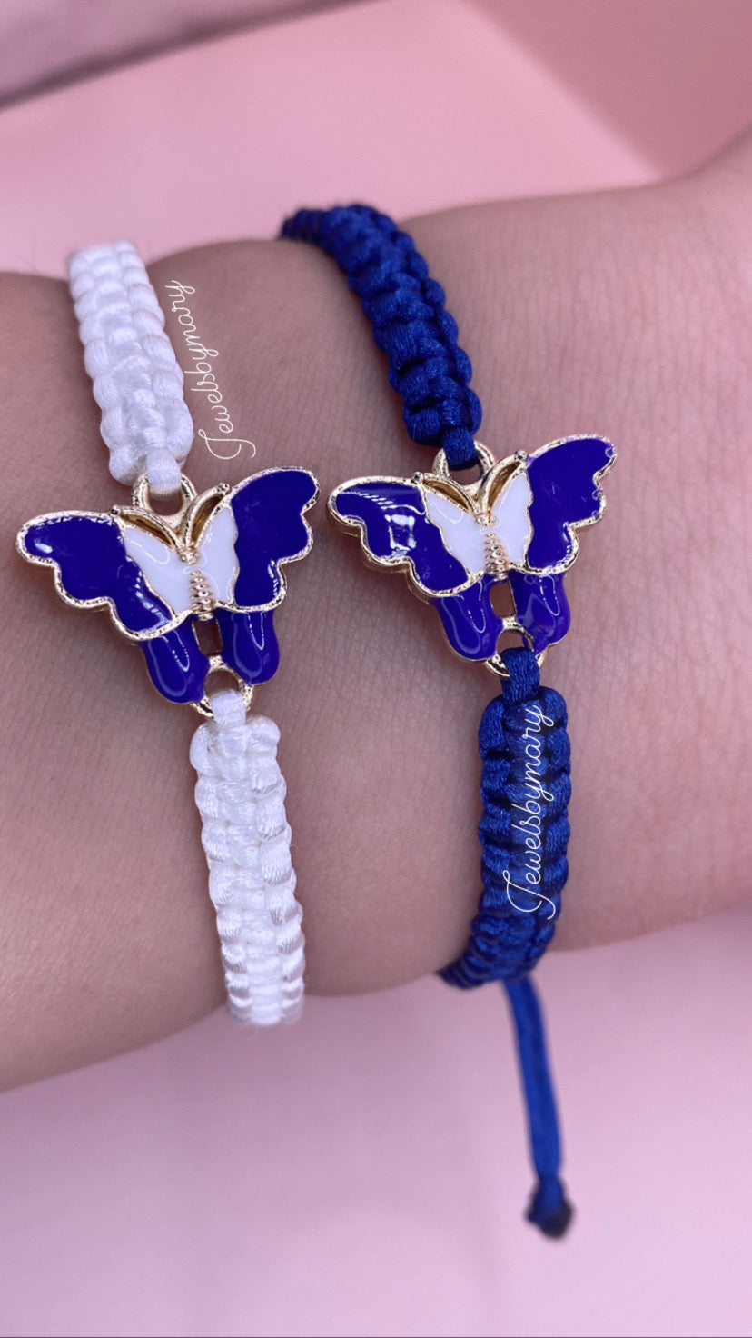 Butterfly bracelets