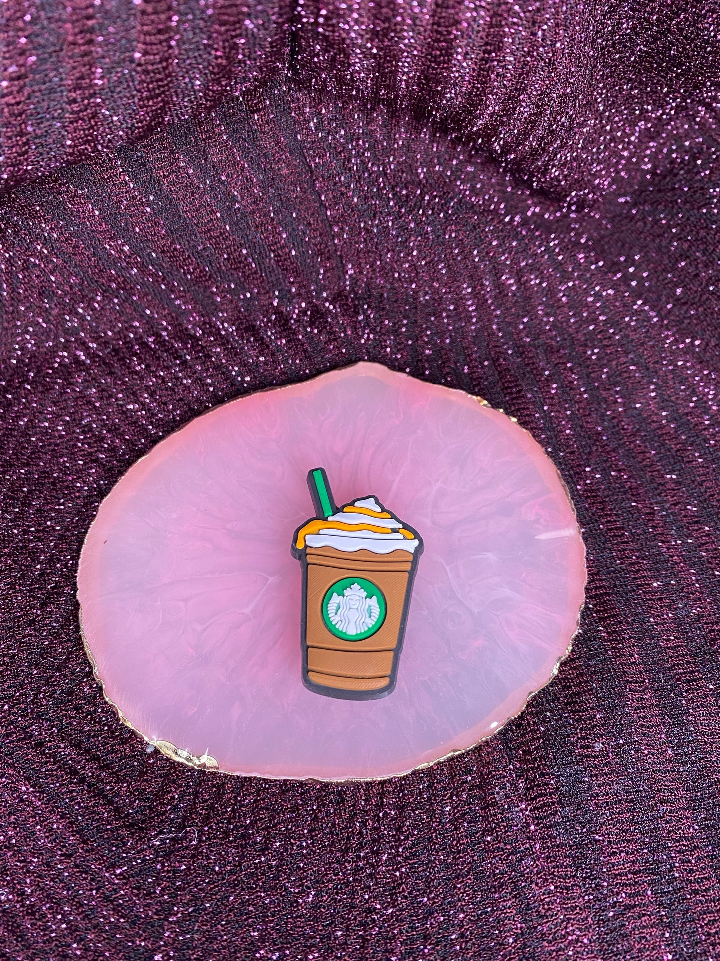 Starbucks croc charm