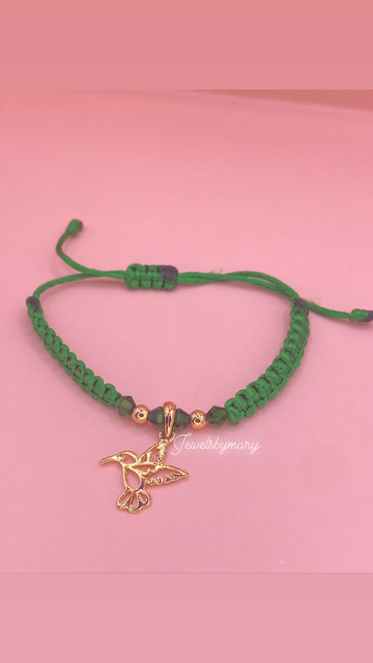 Humming bird bracelet