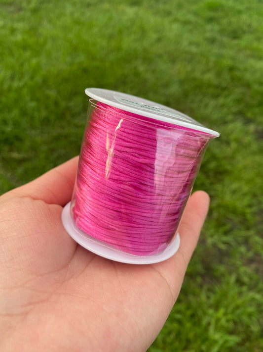 Hot pink thread