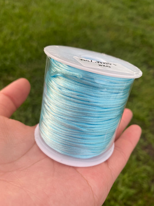 Baby blue thread