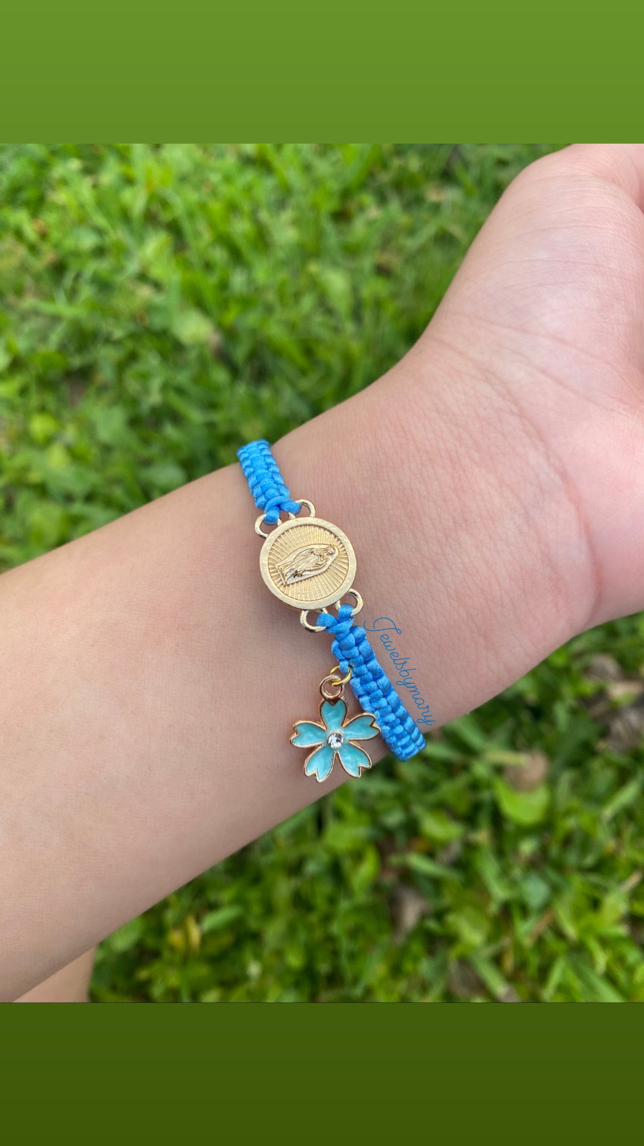 Virgen de guadalupe bracelet